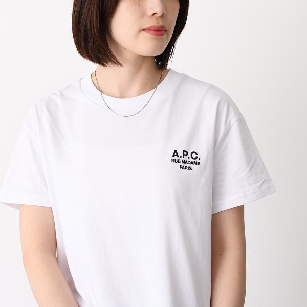 ラスト1点】A.P.C アーペーセー Tシャツ トップス BOXY RUE MADAME