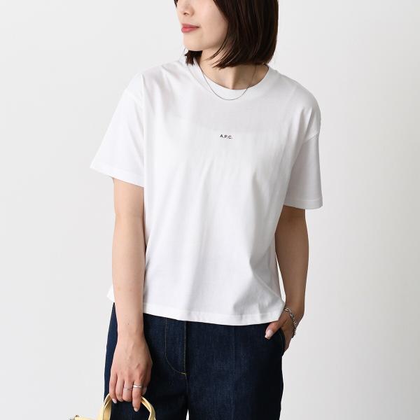 A.P.C BOXY MICRO LOGO Tシャツ