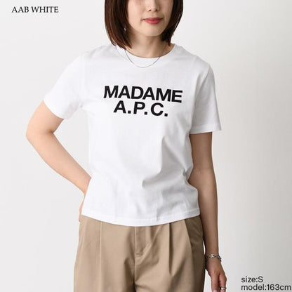A.P.C MADAME A.P.C. クロップTシャツ