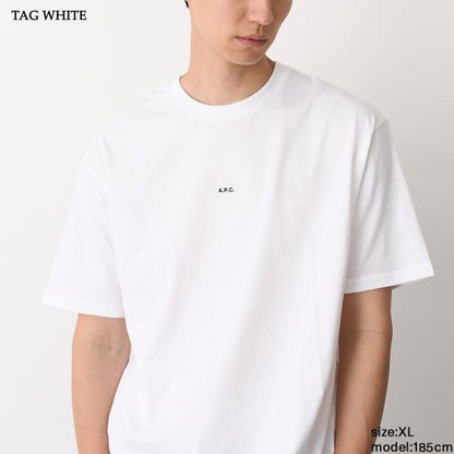A.P.C BOXY MICRO LOGO Tシャツ