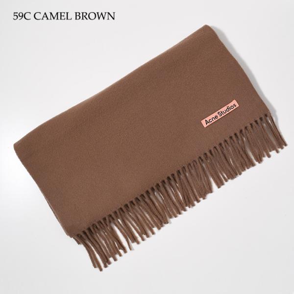 ACNE STUDIOS フリンジウールスカーフ - ナロー