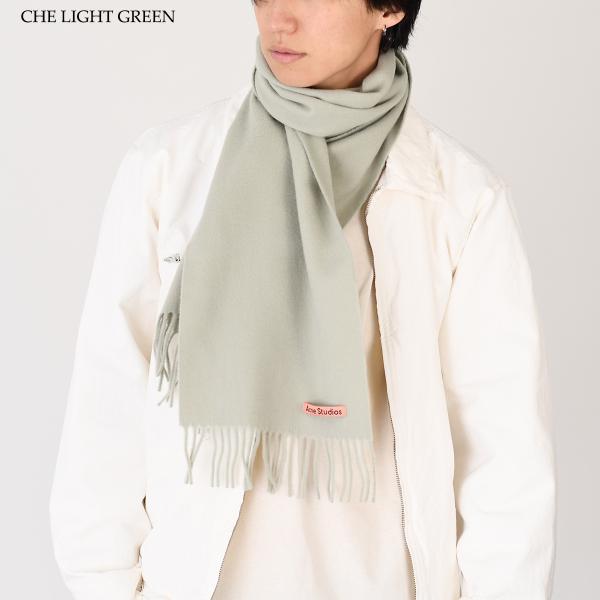 ACNE STUDIOS フリンジウールスカーフ - スキニー