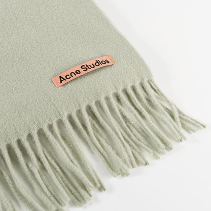 ACNE STUDIOS フリンジウールスカーフ - スキニー