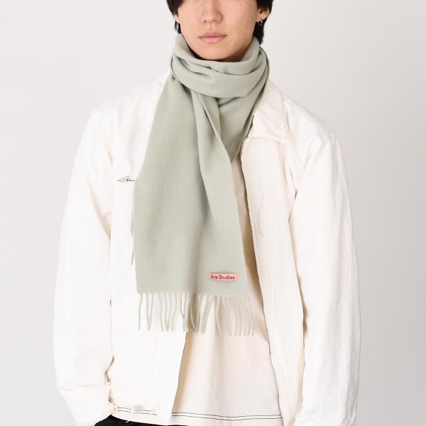 ACNE STUDIOS フリンジウールスカーフ - スキニー
