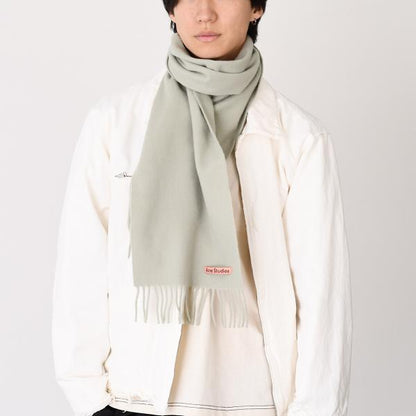 ACNE STUDIOS フリンジウールスカーフ - スキニー