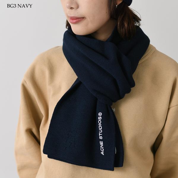 ACNE STUDIOS Kornoto Vintage ウールマフラー