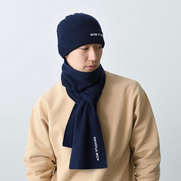 ACNE STUDIOS Kornoto Vintage ウールマフラー