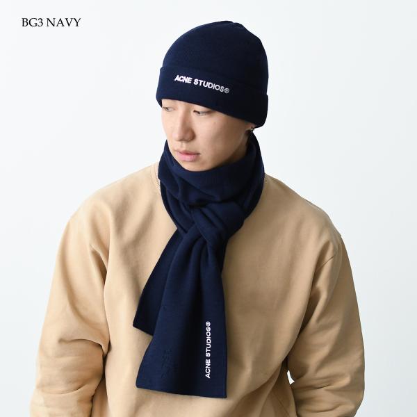 ACNE STUDIOS Kornoto Vintage ウールマフラー