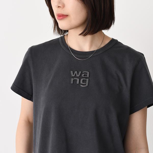 Alexander Wang Logo Shrunken T-Shirt