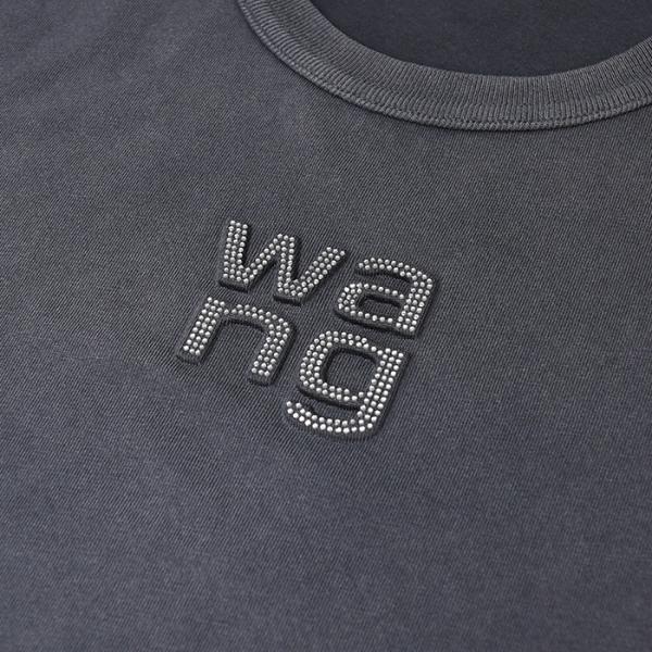 Alexander Wang Logo Shrunken T-Shirt