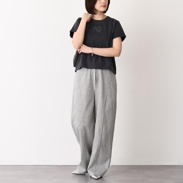 Alexander Wang Logo Shrunken T-Shirt