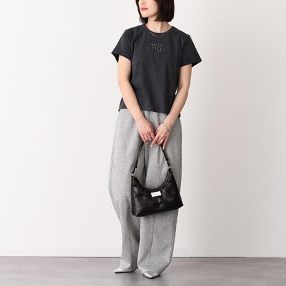 Alexander Wang Logo Shrunken T-Shirt