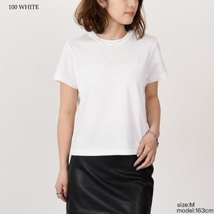 Alexander Wang puffed logo cotton jersey t-shirt 