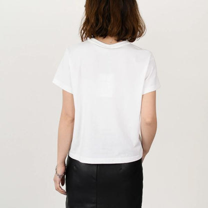 Alexander Wang puffed logo cotton jersey t-shirt 