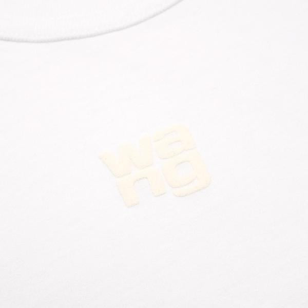 Alexander Wang puffed logo cotton jersey t-shirt 