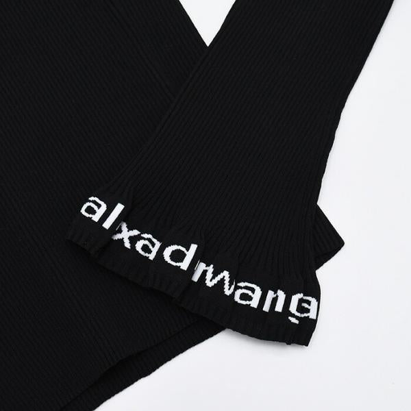 Alexander Wang Long Sleeve Ruffled Turtleneck 