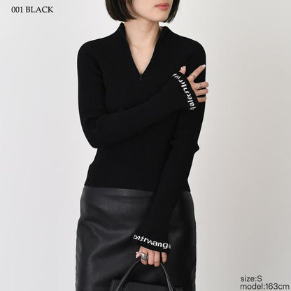 Alexander Wang Long Sleeve Ruffled Turtleneck 
