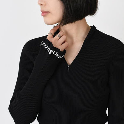 Alexander Wang Long Sleeve Ruffled Turtleneck 