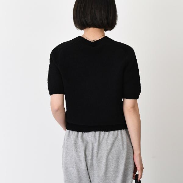 Alexander Wang Cropped Short Sleeve Crew Neck T-Shirt 