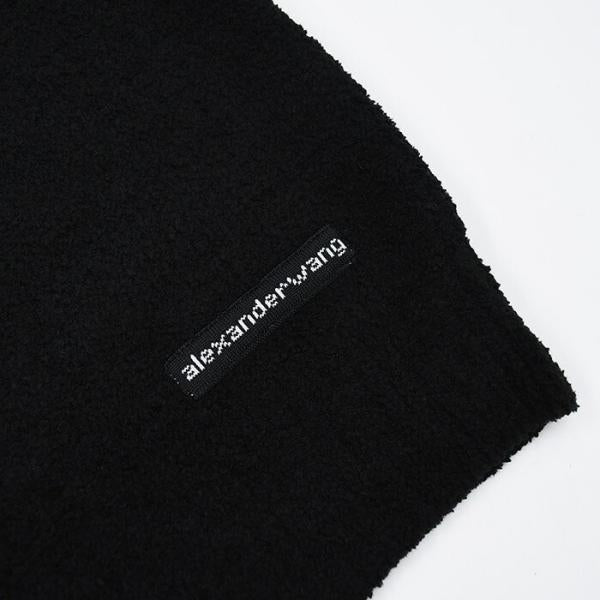 Alexander Wang Cropped Short Sleeve Crew Neck T-Shirt 