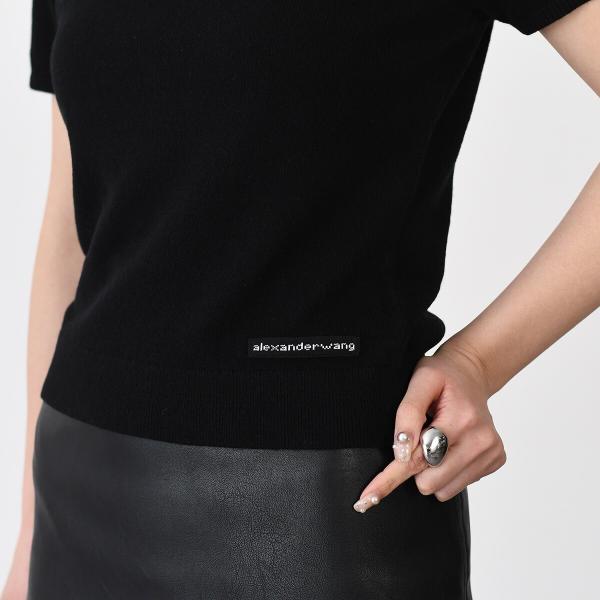 Alexander Wang short-sleeved wool T-shirt 