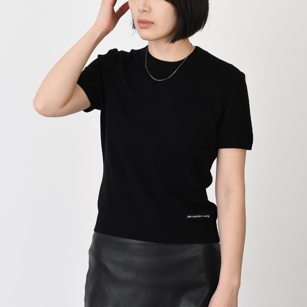 Alexander Wang short-sleeved wool T-shirt 