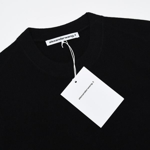 Alexander Wang short-sleeved wool T-shirt 