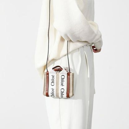 CHLOE woody nano bag 