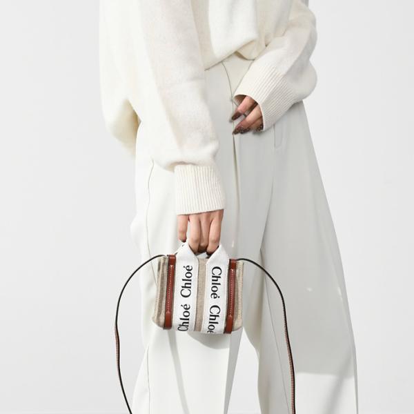 CHLOE woody nano bag 