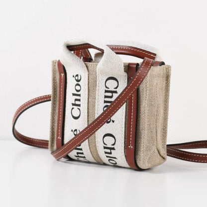 CHLOE woody nano bag 