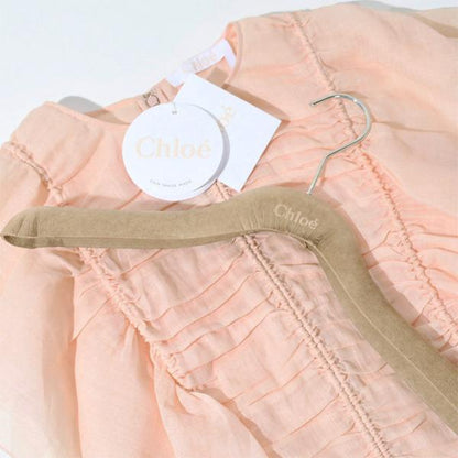 CHLOE sleeveless ruffle top 