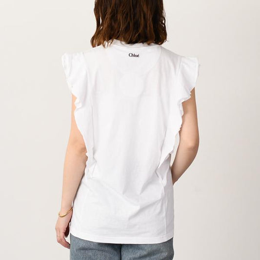 CHLOE ラッフルタンクトップ