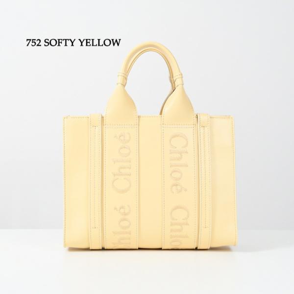 CHLOE WOODY カーフスキンレザースモールバッグ