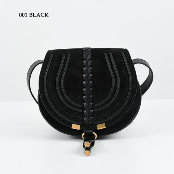 CHLOE MARCIE スモールサドルスエードバッグ