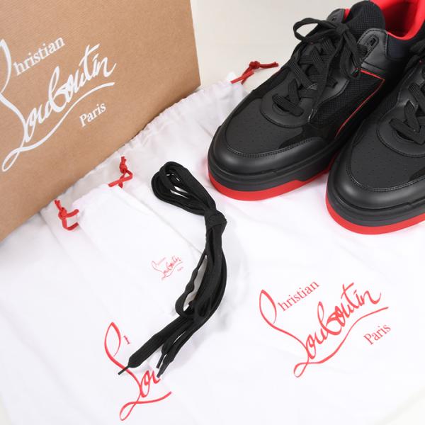 CHRISTIAN LOUBOUTIN Astroloubi 가죽 스니커즈 