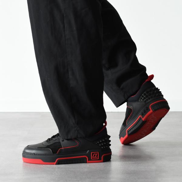CHRISTIAN LOUBOUTIN Astroloubi 가죽 스니커즈 