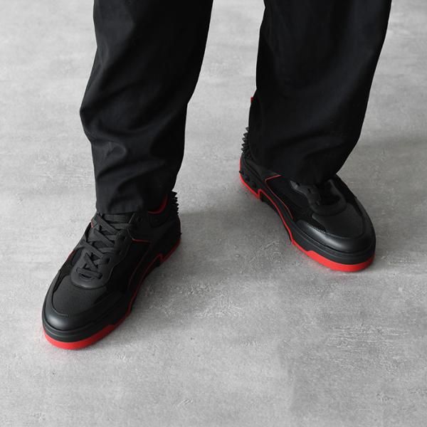 CHRISTIAN LOUBOUTIN Astroloubi 가죽 스니커즈 