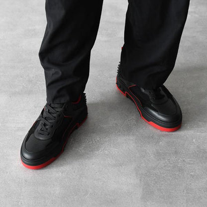 CHRISTIAN LOUBOUTIN Astroloubi 가죽 스니커즈 
