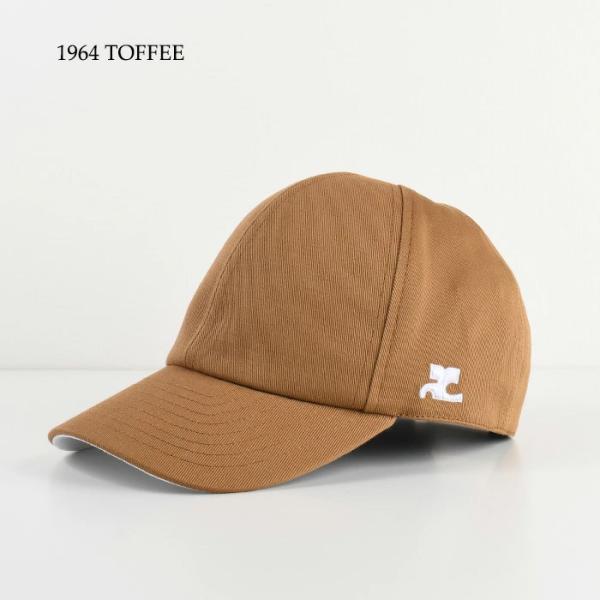 Courreges 시그니처 AC 코튼 캡 