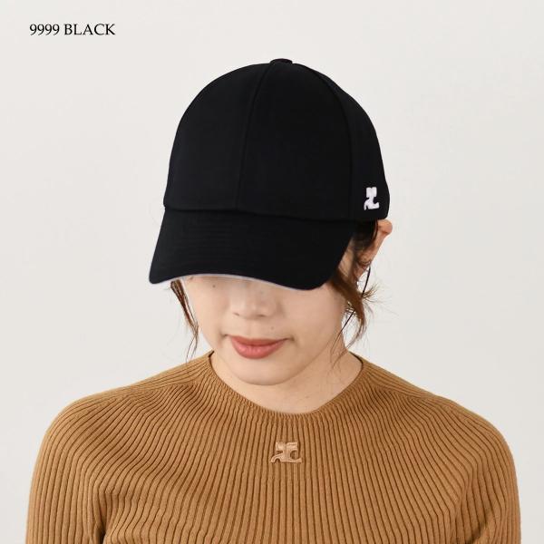 Courreges 시그니처 AC 코튼 캡 