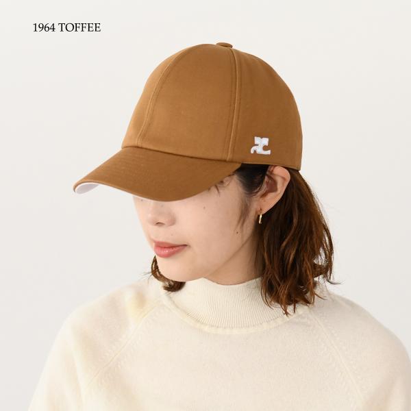 Courreges 시그니처 AC 코튼 캡 