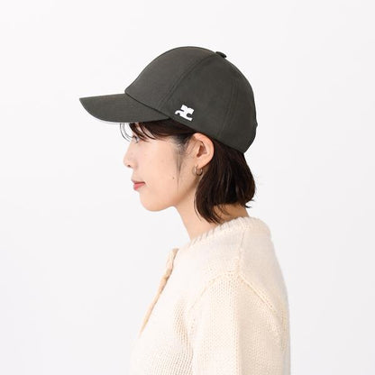 Courreges 시그니처 AC 코튼 캡 