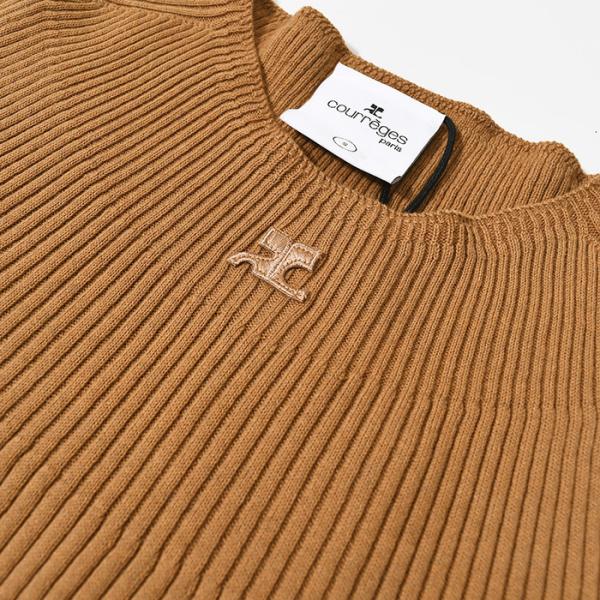 Courreges SOLAR ライト リブ セーター