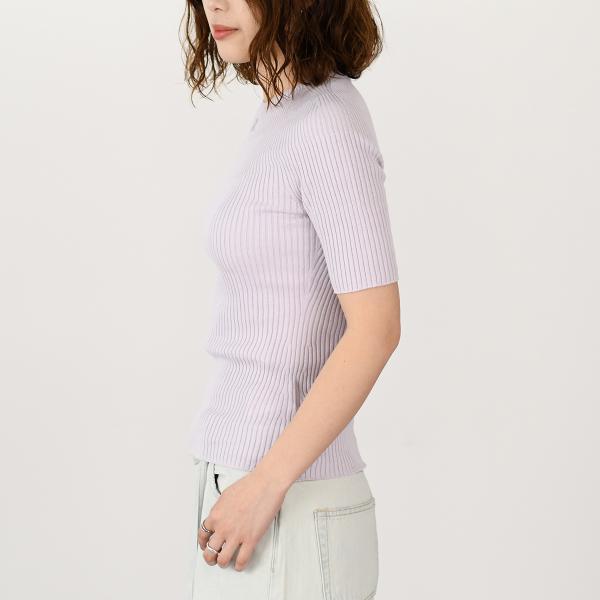 Courreges SOLAR ライト リブ セーター