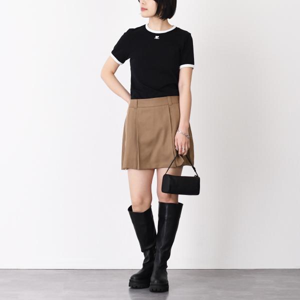 Courreges シグネチャーコントラストTシャツ