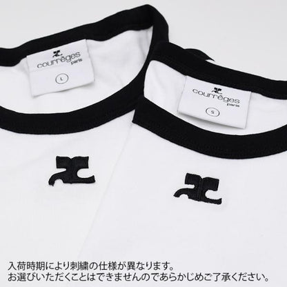 Courreges シグネチャーコントラストTシャツ