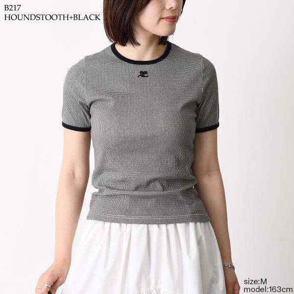 Courreges シグネチャーコントラストTシャツ