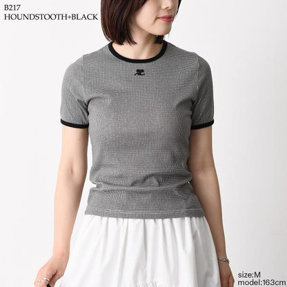 Courreges シグネチャーコントラストTシャツ