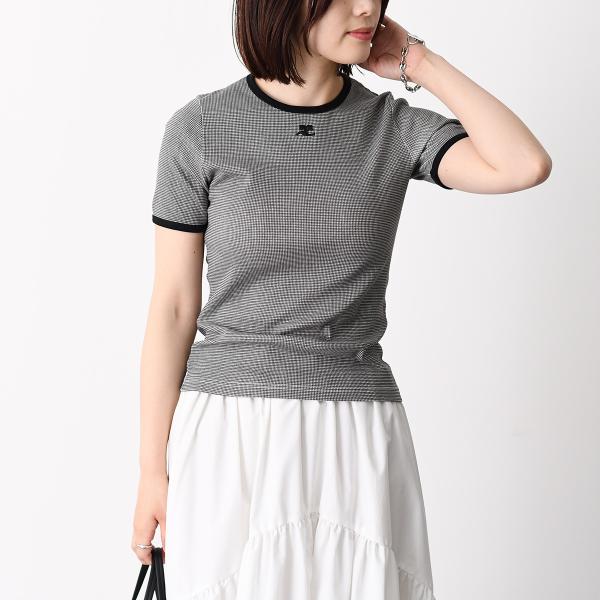 Courreges シグネチャーコントラストTシャツ