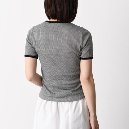Courreges シグネチャーコントラストTシャツ
